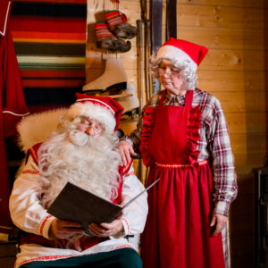 Joulupukin videotervehdys